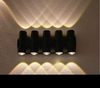 Lámpara de pared moderna IP65 Iluminación exterior Lámpara de pared LED impermeable para interiores Sala de estar Pasillo Parque Paisaje Jardín Luz