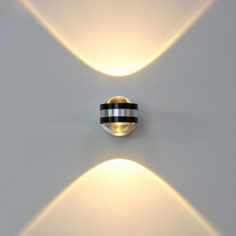 Venta caliente Precio directo de fábrica Luz de pared Hotel Interior para accesorios Las mejores luces de pared interiores Lámpara de pared LED redonda Iluminación