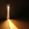 Anclaje LED empotrado para exteriores, escalera de mano, luz de paso, tira larga de pared, luz nocturna de aluminio, luces interiores de esquina, escalera interior