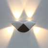 Lámpara de pared LED de 4W, candelabro de iluminación colorida, luz de decoración interior montada en la pared para Loft, baño, sala de estar, iluminación del hogar 