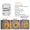 Más vendidos 3W AC85 ~ 265V Lámpara de decoración de interior montada en la pared de aluminio RGB LED Luz de noche con controlador Lámpara de pared LED moderna