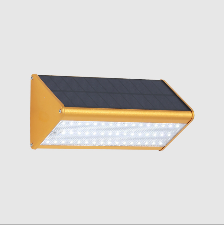 Lámpara de pared del sensor de movimiento PIR infrarrojo humano de la luz solar del LED para las luces solares de la pared del jardín del jardín del camino