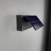 Exterior Solar Powered Wall Control remoto Farola Lámparas solares Dark Sensation Porch Street Garage Garden 3 modos de movimiento