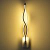 21W LED Wandspot Smart 2.4G Stepless oscurecimiento de tres colores para habitaciones interiores Luz de pared de aluminio con precio al por mayor