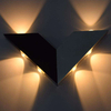 Lámpara de pared con forma de V de luz nocturna directa de fábrica de gran oferta en iluminación interior led de bajo precio