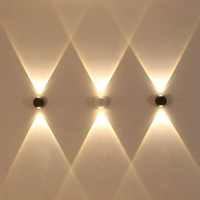 Luz de pared LED impermeable para exteriores de alta calidad montada hacia arriba con rendimiento