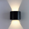 Diseño de semicírculo a prueba de agua luz de pared led 6W iluminación exterior con precio directo de fábrica accesorios apliques lámpara de luz aplique
