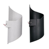 12W Forma de curva Fácil instalación Luz montada en la pared Ktv Villa Decoración Patio Balcón Piazza Gate Escalera Lámparas de pared