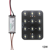 Chip LED 12W 18W 20W 24W 30W 36W 48W Bombilla de lámpara de alta potencia Diodos AC85-265V Controlador LED a prueba de agua para luminaria de luces enterradas