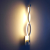 Ligereza creativa especial Lámpara de pared LED de 16 W Escalera moderna Iluminación de pared Luz LED de forma de onda larga vintage