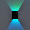 Ahorro de energía 5W foco colorido luz LED de alto brillo blanco cálido/blanco frío/RGB luz de soporte de pared alternativa