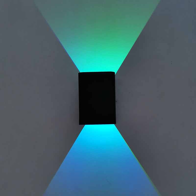 Ahorro de energía 5W foco colorido luz LED de alto brillo blanco cálido/blanco frío/RGB luz de soporte de pared alternativa