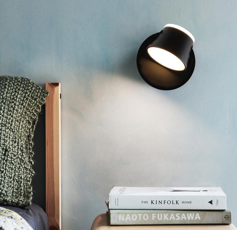 Luz de pared moderna arriba y abajo para dormitorio, sala de estar, comedor, luces de paso Led, luz Led de pared con precios de fábrica