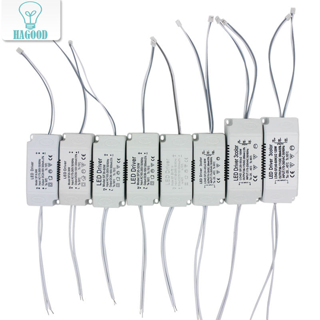 Adaptador de fuente de alimentación del controlador LED de 8-120W entrada del controlador de luz led AC175-265V transformador de iluminación sin aislamiento 220mA