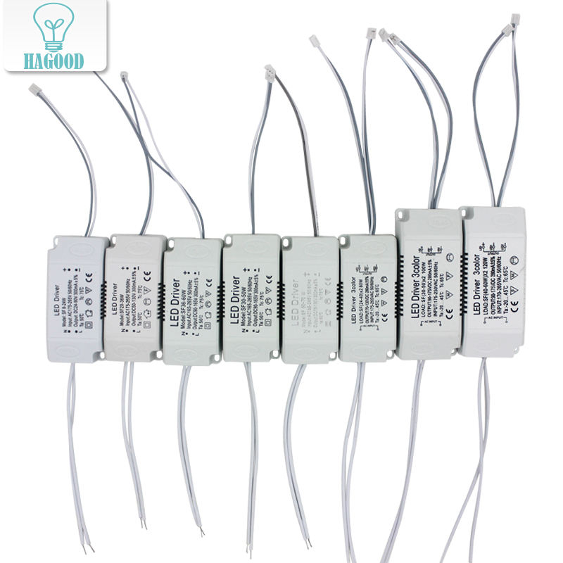 Adaptador de fuente de alimentación del controlador LED de 8-120W entrada del controlador de luz led AC175-265V transformador de iluminación sin aislamiento 220mA