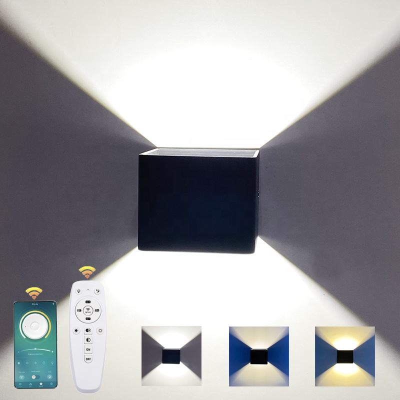 Lámpara LED de pared rectangular para dormitorio, luz de pared para cabecera, luz para escalera, luz para espejo, candelabro para interiores, accesorio para decoración de sala de estar