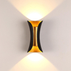 10w nuevo diseño de gran tamaño decoración de vacaciones de lujo al aire libre interior impermeable lámpara de pared LED soporte de pared luz IP65