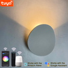  lámpara de pared inteligente aplique de pared exterior led lámpara de pared de control de la aplicación Tuya lámpara de pared impermeable al aire libre apliques modernos al aire libre luz de control de la aplicación apliques modernos al aire libre 