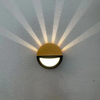  Creative Round Star Light Led Lámpara de pared Aplique de interior Iluminación sobre la lámpara de pared del jardín sobre la lámpara de pared del jardín sobre la lámpara de pared del jardín