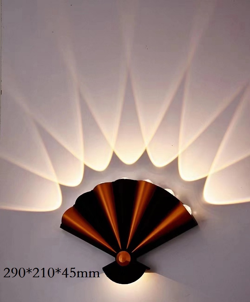 Lámpara de pared impermeable hacia arriba y hacia abajo, candelabro para porche de jardín, lámpara de pared para exteriores, iluminación de pared Led para exteriores