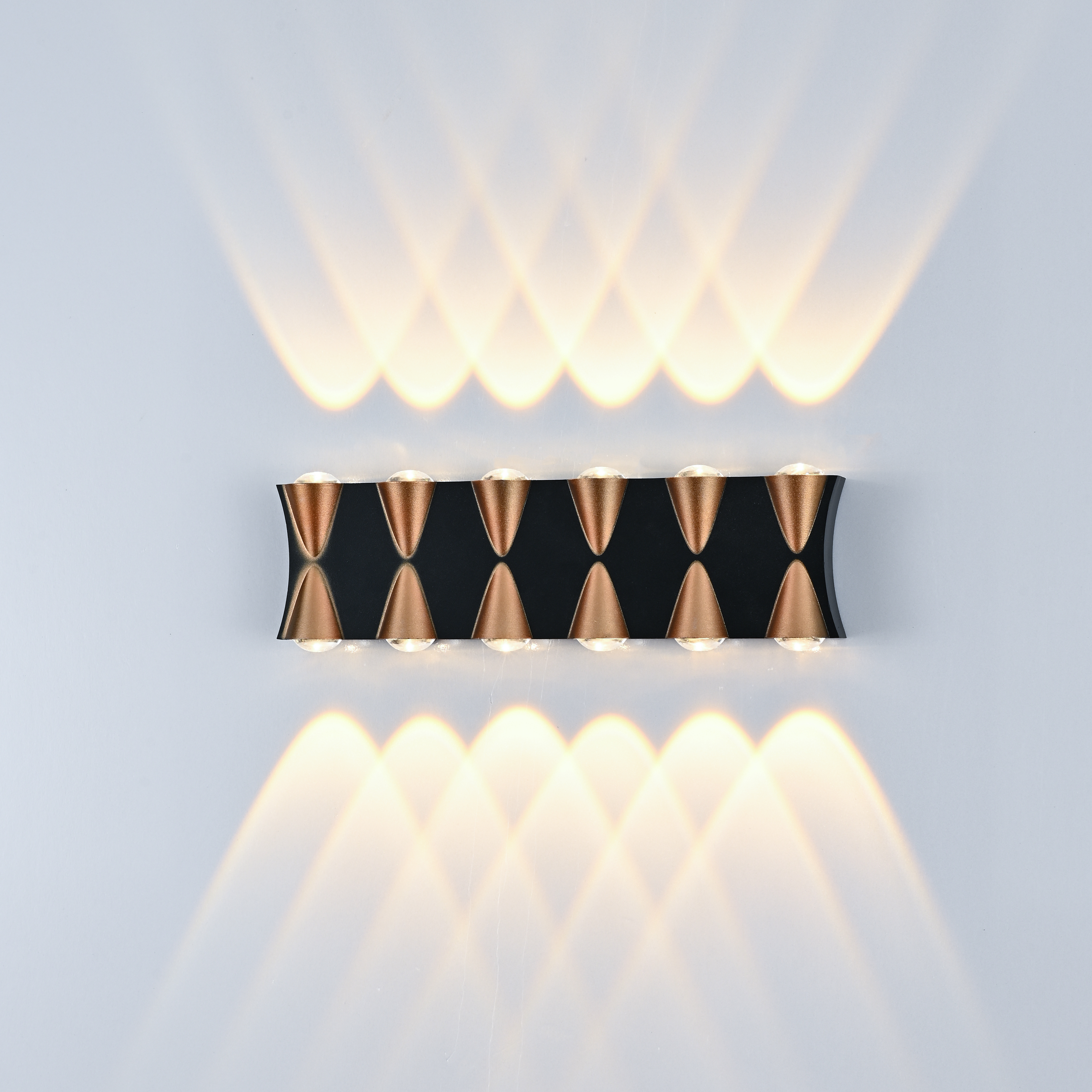 Luz de tocador Led de montaje en pared delgada, iluminación de armario de baño, lámpara luminosa suave, luz de pared decorativa personalizada