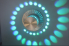 LED techo poroso LED RGB techo lámpara de pared con control remoto interior Led escalera pared luz AC85-265 regalo de Año Nuevo