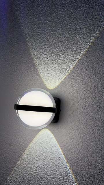 Bola de cristal Lámpara de pared Aplique de pared LED Lámpara de pared transparente Arriba y abajo Lámpara de pared Lámpara de pared para exteriores Aplique de pared para exteriores Moderno Aplique de pared para exteriores Apliques para exteriores Lowes