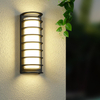 Lámpara de pared LED acrílica redonda para exteriores, para Villa, patio, lámpara de pared Exterior, escalera, pasillo, lámpara de pasillo, lámparas de pared para balcón