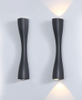Modo Groothandel Decorar Interior Zwart Goud Aluminio Acryl Ijzer Woonkamer LED Moderne Wandlamp