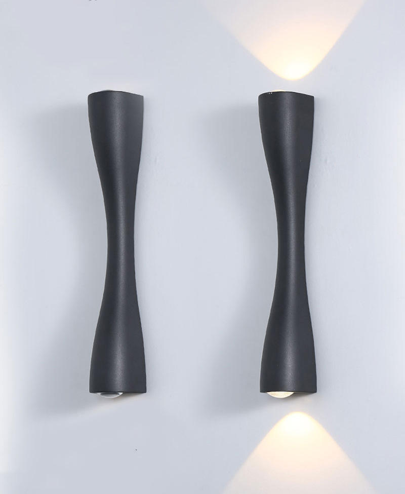 Modo Groothandel Decorar Interior Zwart Goud Aluminio Acryl Ijzer Woonkamer LED Moderne Wandlamp