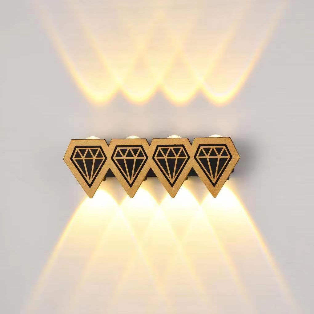 Lámpara de pared Led, luz de pared Interior IP65, luces de pared led impermeables, apliques modernos para exteriores, aplique led para exteriores, aplique led para exteriores