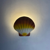 2023 estilo tropical RGB 5W lámpara de pared impermeable para exteriores lámpara de pared de pasillo pequeño para decoración de jardín y patio