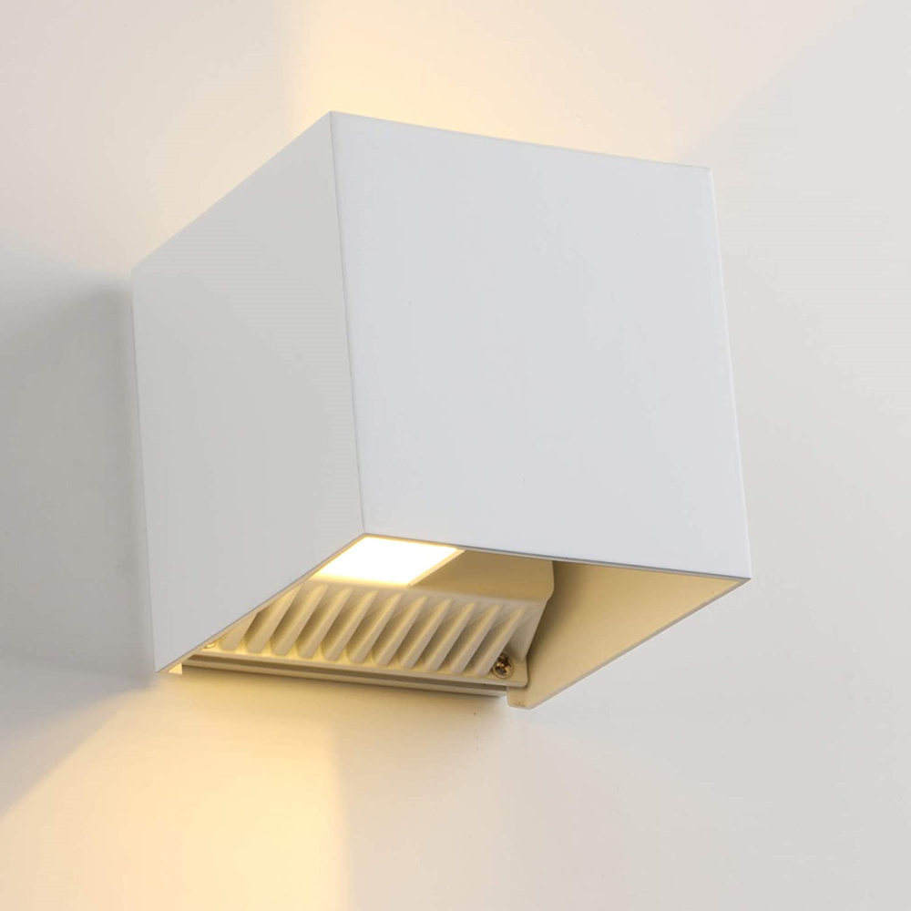 2023 IP65 impermeable 12W 20W lámpara de pared Led para interiores y exteriores aluminio ajustable montado en superficie AC85 ~ 265V aplique de luz Led para porche