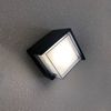 Lámpara led decorativa, iluminación de pared cuadrada de acrílico, lámpara de pared impermeable para interiores con luz nocturna de aluminio para exteriores
