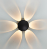 Luz de pared impermeable de setas, iluminación de jardín, lámpara de pared LED para interiores y exteriores, candelabro de pared impermeable, iluminación decorativa para dormitorio