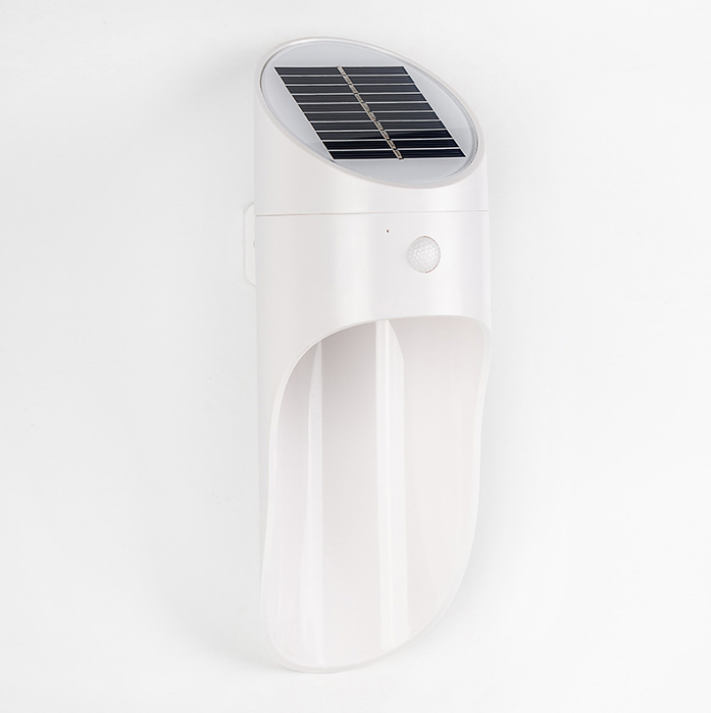 Lámpara solar de gran oferta, lámpara de pared para patio de inducción para exteriores, integración de 15 ledes, lámpara de calle para el hogar