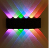 Lámpara de arriba y abajo Led cuadrado moderno Ip65 impermeable al aire libre hogar pared aplique de alta calidad precio barato