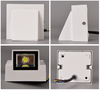 Iluminación exterior Lámpara de pared impermeable Aluminio moderno Arriba y abajo Luz de pared Led Luz de porche de patio exterior