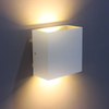 Cubo CoB 6W LED arriba abajo aplique de pared AC85-265V dormitorio cabecera cubo pared luz interior aluminio decoración accesorio de iluminación