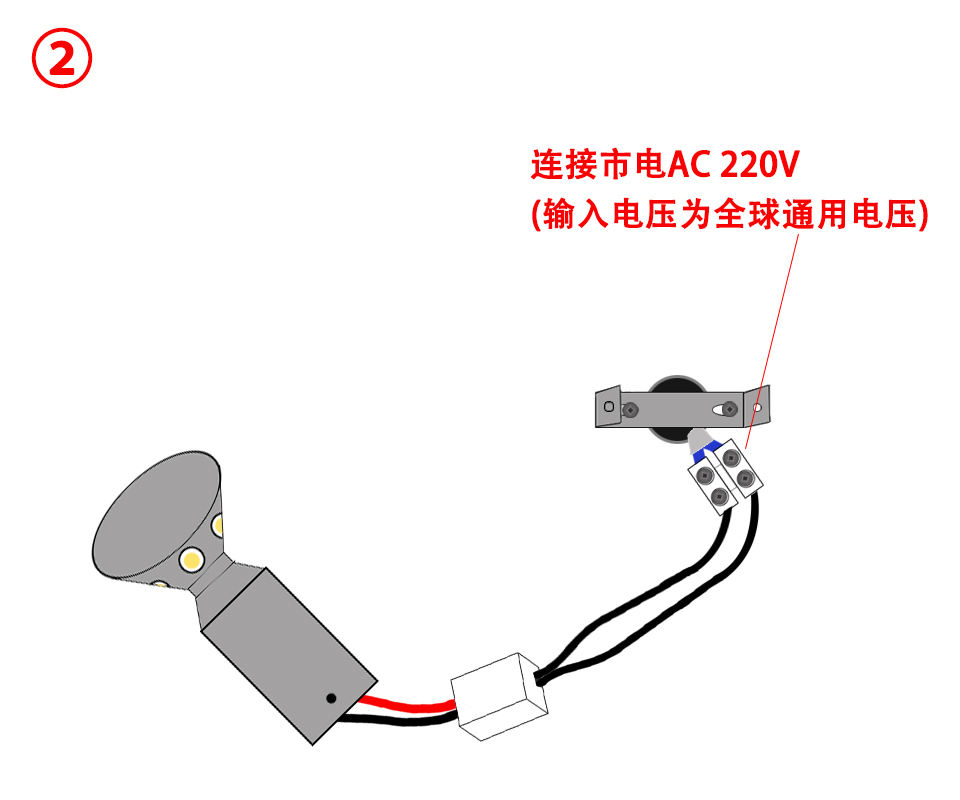 Lámpara de pared LED moderna de 360 ​​​​grados Lámpara de pared Arriba y abajo Iluminación exterior e interior