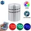 Lámparas de pared para interiores, luz led de 12W, lámpara led/luz de pared moderna/luz de pared elegante, luz de pared led, colorida con control remoto