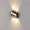 6W 12W impermeable AC85-265V luz de pared LED montada en superficie luminaria nórdica moderna lámparas de pared para interiores sala de estar porche al aire libre