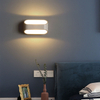 Nueva lámpara de pared RGB de 5 W hacia arriba y hacia abajo, lámpara de varita interior, luz de pared de fondo LED para decoración de casa y hotel