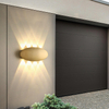 Lámpara de pared LED IP65 para exteriores, iluminación impermeable para jardín, AC86-265 de aluminio para interiores, dormitorio, sala de estar, escaleras, luz de pared vintage