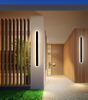 Lámpara de pared de aluminio para interiores de tira larga Simple moderna Hagood, lámpara de pared impermeable para exteriores, carcasa, superventas