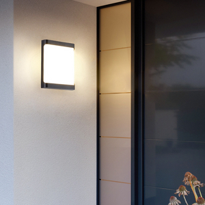 Lámparas LED de pared con forma de rectángulo minimalista moderno, lámparas de pared para interiores de estilo nórdico, luces para sala de estar, AC85-265V, iluminación Simple