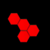Lámpara de pared hexagonal cuántica de nido de abeja LED colorida con sensible al tacto para dormitorio, sala de estar, escalera, desván