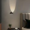 Acrílico moderno Sensor de movimiento LED luz de pared impermeable IP65 6W 12W interior exterior LED lámpara de pared porche alumbrado público balcón