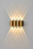 Nueva lámpara LED de pared para exteriores, lámpara de lavado de pared impermeable para interiores y exteriores, para patio, dormitorio, pasillo, balcón, foco de pared