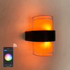 2023 lámpara de pared inteligente LED lámpara de pared inteligente IP65 impermeable colorida lámpara de pared decorativa de moda Tuya